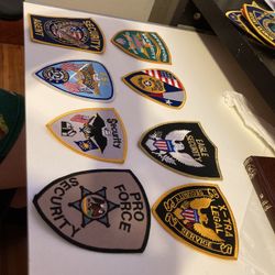 Iron On Security Patches