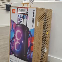 Jbl Partybox 310 Speaker Brand New - $1 DOWN PAYMENT - NO CREDIT NEEDED