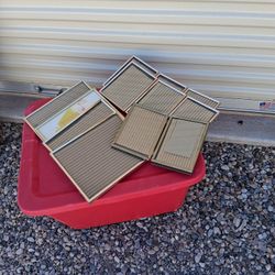 VINTAGE FRAMES WITH GLASS