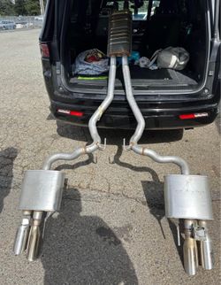 2024 Mustang Quad tip Active Valve Exhaust Ford OEM