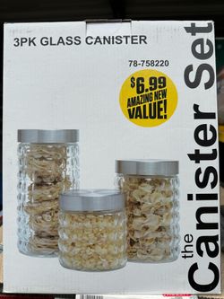 Glass Canisters