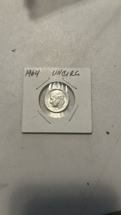 1964 Uncirculated Dime 90% Silver