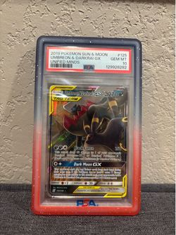 Umbreon and Darkrai Tag Team - PSA 10
