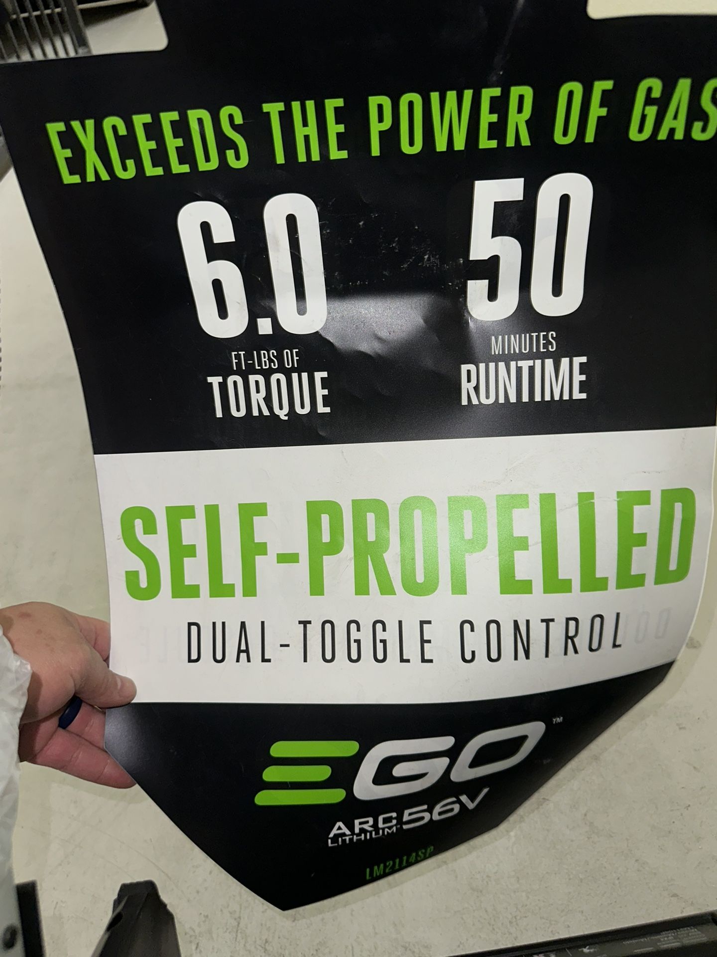Ego Lawnmower