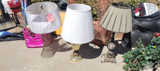 Lamps $5 Each