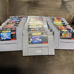 Super Nintendo SNES Games $10