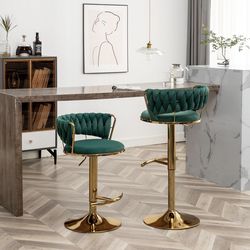 New Velvet Bar Stools