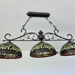 Stained Glass /pool Table Lights 