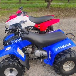 2012 Polaris Phoenix 200 And 1996  Yamaha Champ 100