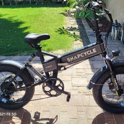 SNAPCYCLE ELECTRIC BIKE 