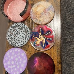5 Epoxy Coasters