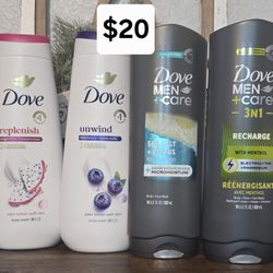 Dove Women And Dove Men Bodywash Bundle $20 Near Costco In Panama Line #93313 