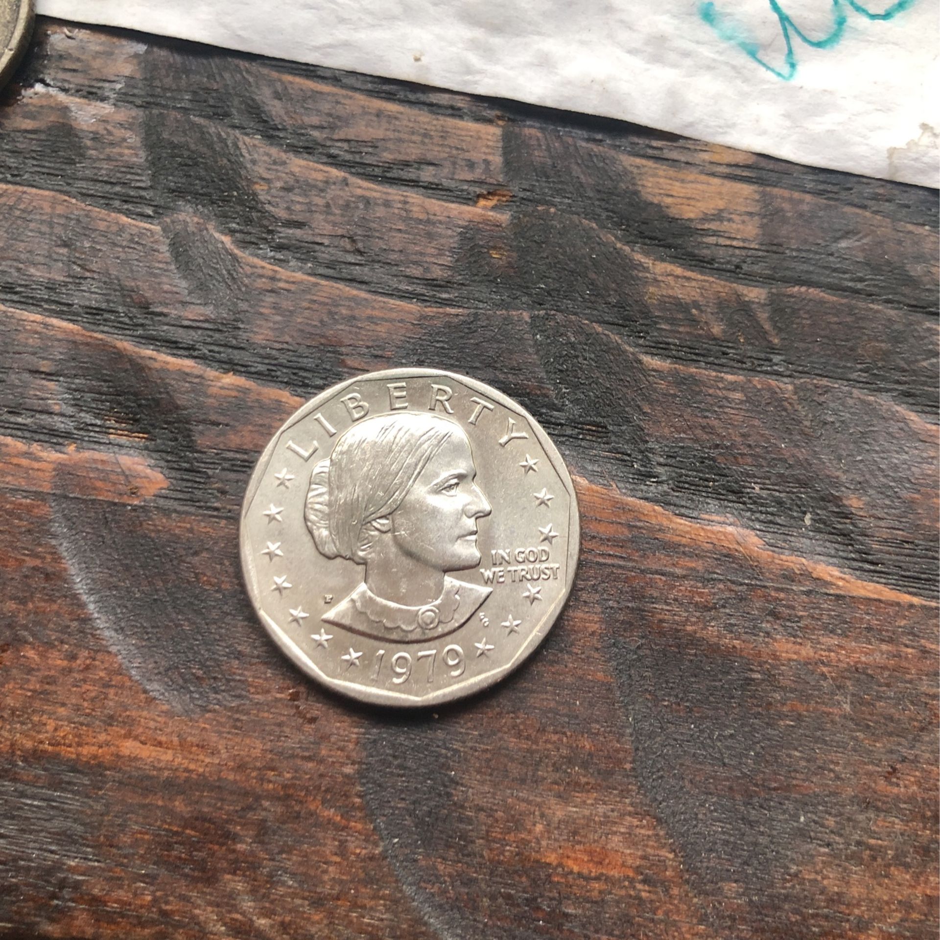 Susan B Anthony One Dollar Coin