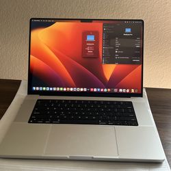 Apple MacBook M1 Pro 16”  512GB 16GB RAM AppleCare+ 7/2025