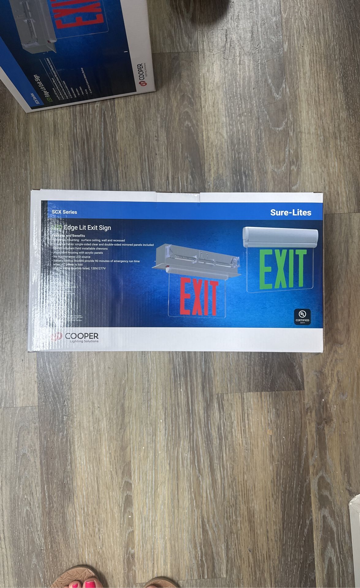 LED Exit signs