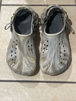 Crocs ECHO MARBLED CLOG BONE/MULTI Size 7 Men's / 9 Women's