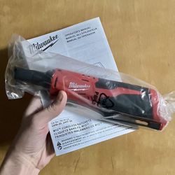BRAND NEW Milwaukee Ratchet 3/8 M12 Cordless TOOL ONLY 3/8" 2457-20 red NO BATTERY m 12 volt 12V