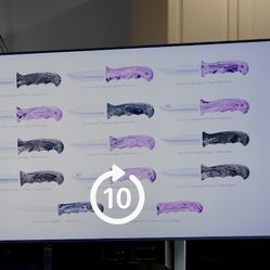 *Pink And Green Handle Covers Knives!* Camo! Great For Gifts!!