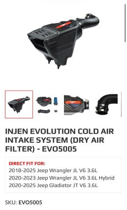 Injen Intake for Jeep JL/ JT