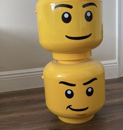 Large Lego Head Storage