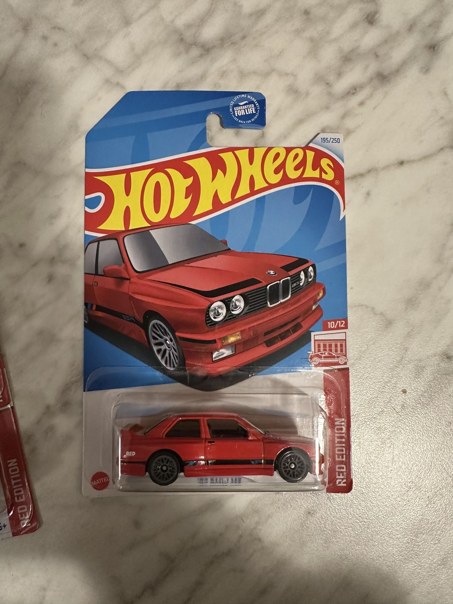 BMW Red Edition Hotwheels