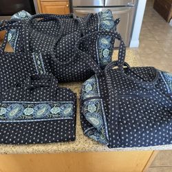 Vera  Bradley Luggage 4 Piece Set