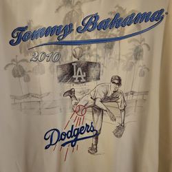 Tommy Bahama Limited Edition 2010 Los Angeles Dodgers Shirt Men XL