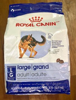 Dog food 30 Lbs