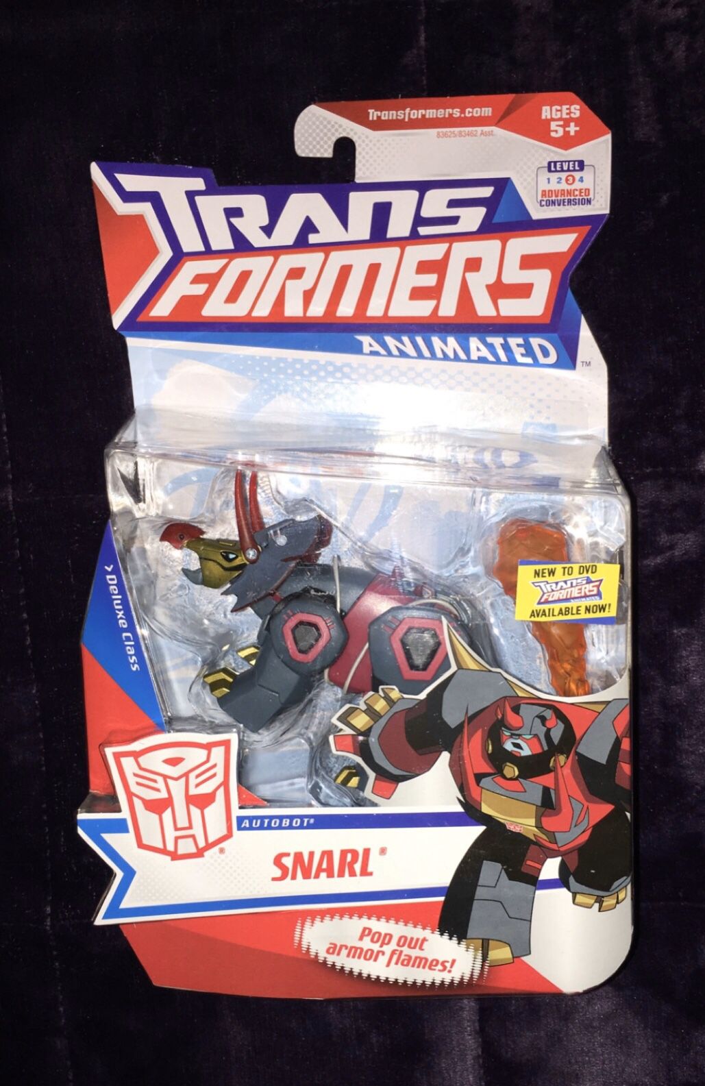 Hasbro Transformers Animaled Deluxe- Autobot Snarl Action Figure