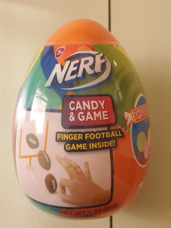 Nerf - Candy & Game - Finger Football Game - Smarties Candy