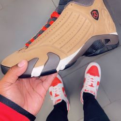 AIR JORDAN 14’s WINTERIZED  SIZE 8 THRU 13