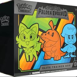 Pokemon Paldea Evolved Elite Trainer Box 