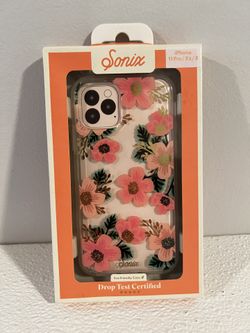 Sonix Southern Floral Case for iPhone 11 Pro/X/XS Protective Pink Clear Flowers