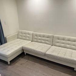 IKEA Leather Sofa Set 