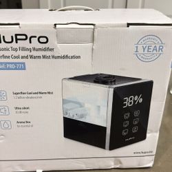 HuPro PRO-771 - 6L Large Capacity - Ultrasonic Cool & Warm Mist Humidifier 