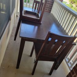 Dinning Table Missing One Chair