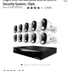 Night Owl 4K Cameras with 2TB DVR Security System, 10pk.

