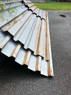 Q decking and galvanized steel panels7