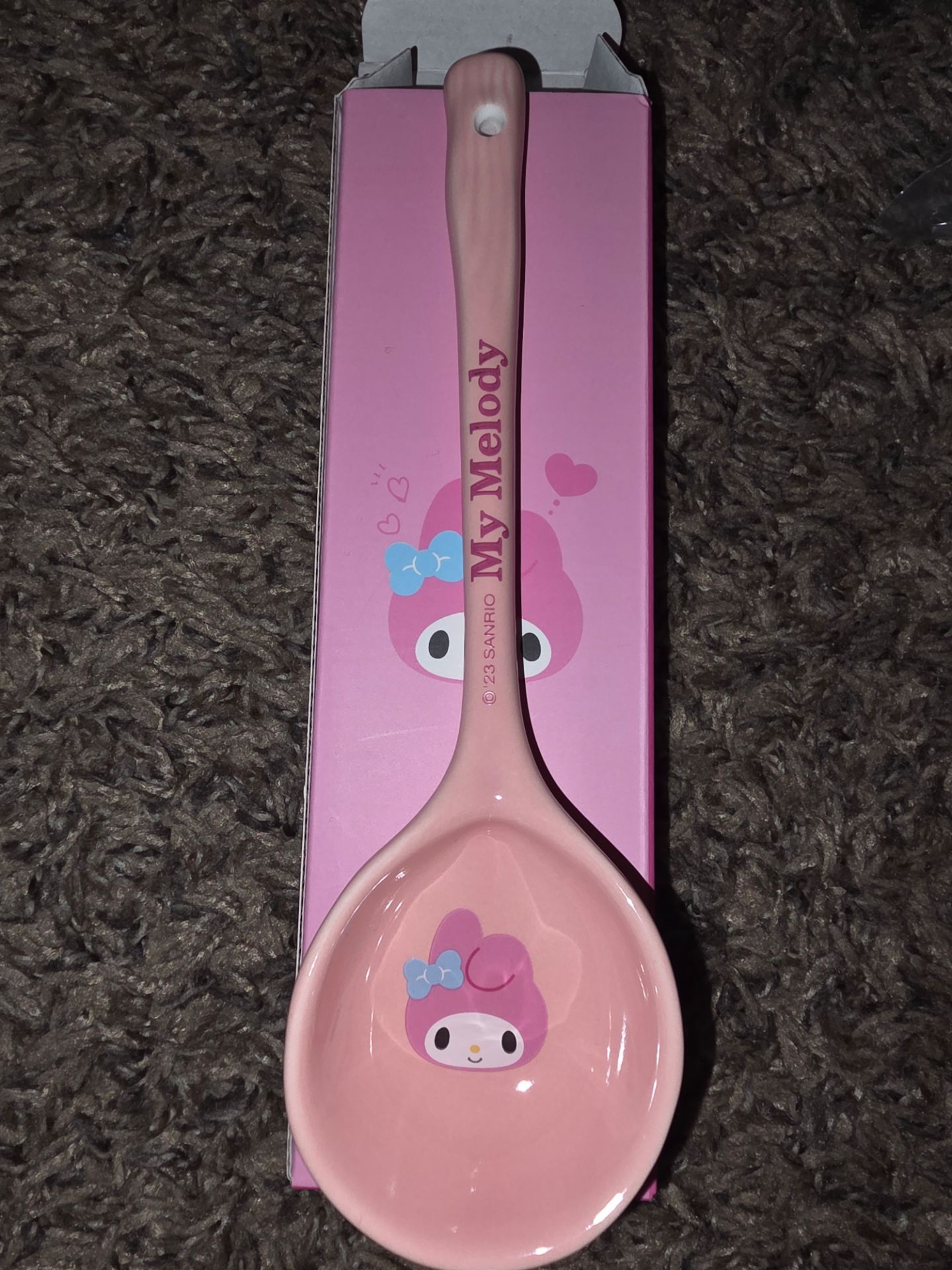 Ceramic soup spoon