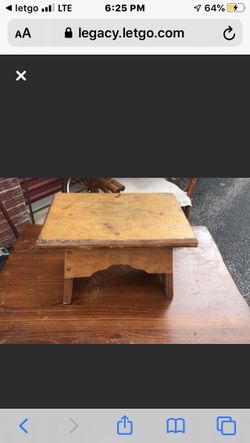 Wood Step Stool