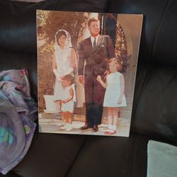 President John F Kennedy And His Family In Palm Beach Florida Easter Sunday 1963
