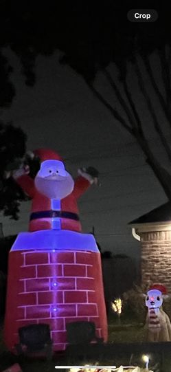 Santa And Reindeer 