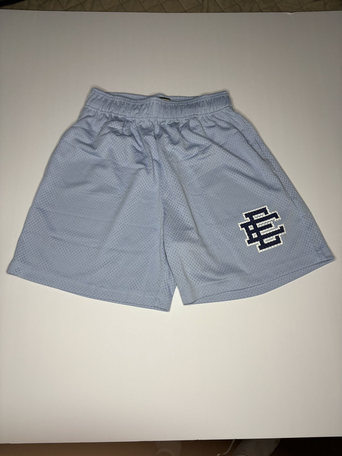 Mens Blue/White Eric Emanuel Shorts