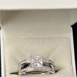 Princess Cut  Bridal Ring