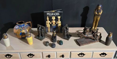 Egyptian decor collection
