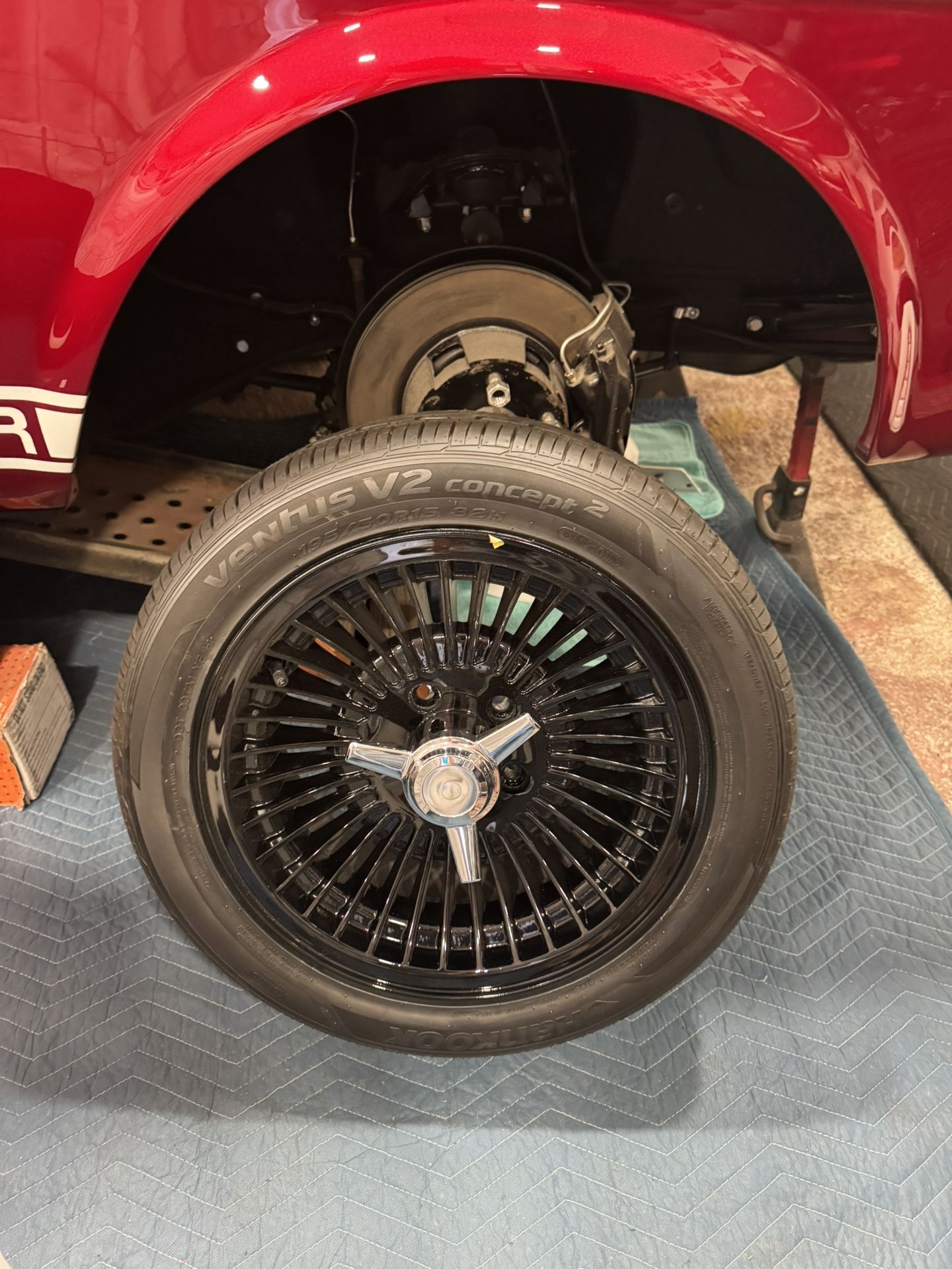 Customs Black Wheels