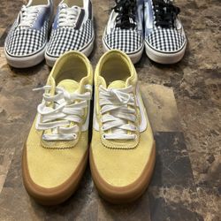 Men’s Vans..size 10.5 , 11 , 12 New