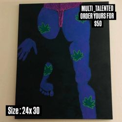 Customized Canvas Painting 