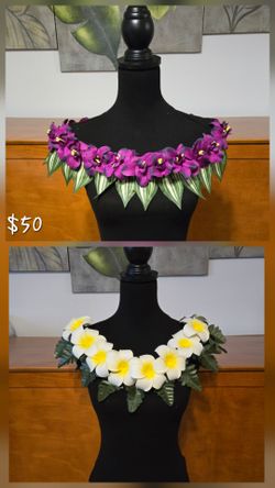 Assorted Grad leis with Kukui * Ready for pick up⤵️PRICES BELOW