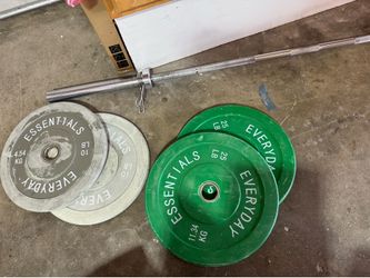 Barbell and weights